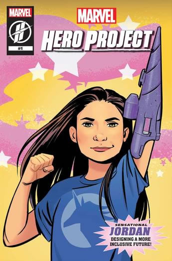 the cover of Issue #1 of Marvel's Hero Project featuring Jordan Reeves